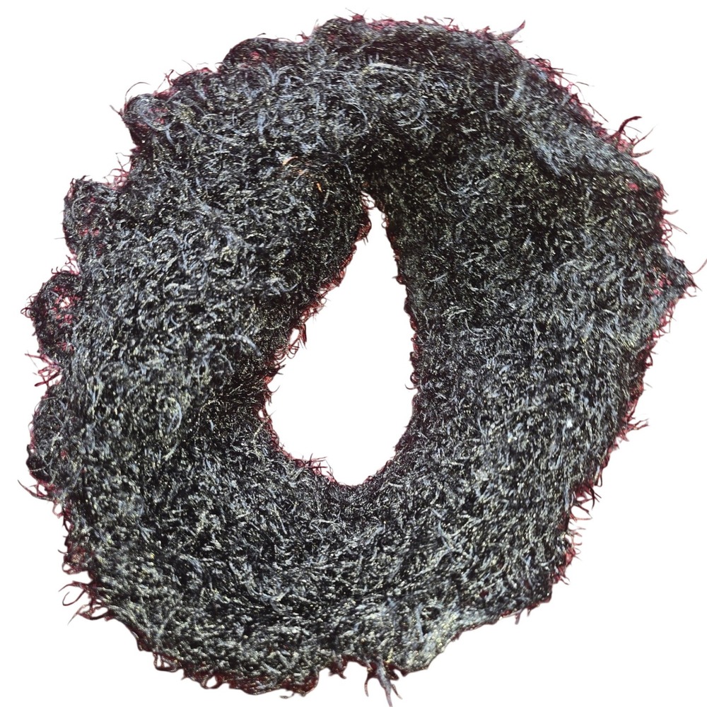 Magic Scarf like Convertible Winter Wear Black 60" x 6"